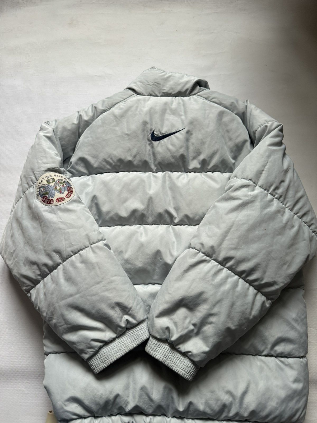 Nike Vintage Nike Puffer Jacket – Clean Minimal / Y2K Size US M / EU 48-50 / 2 - 2 Thumbnail
