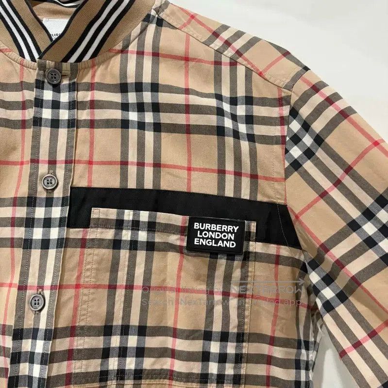 Burberry Burberry Khaki Cotton Long Sleeve Shirt. Size US XS / EU 42 / 0 - 5 Thumbnail