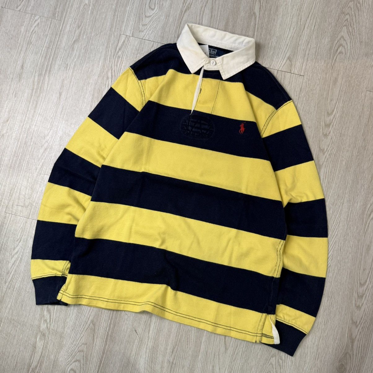 Polo Ralph Lauren POLO RALPH LAUREN rugby poloshirts stripe Size US M / EU 48-50 / 2 - 2 Thumbnail