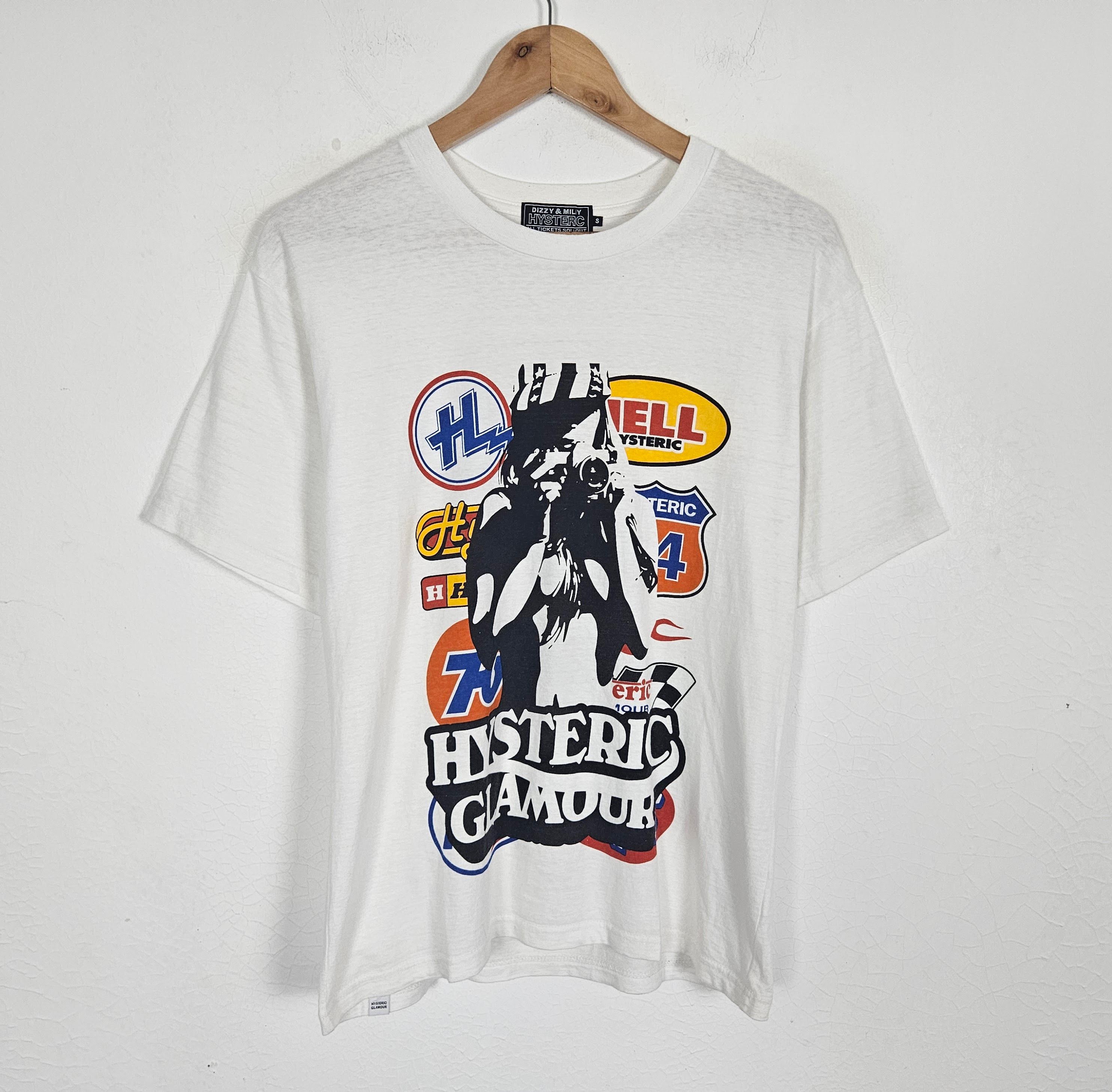 Hysteric Glamour Hysteric Glamour Dizzy & Milky tee shirt Size US S / EU 44-46 / 1 - 2 Thumbnail