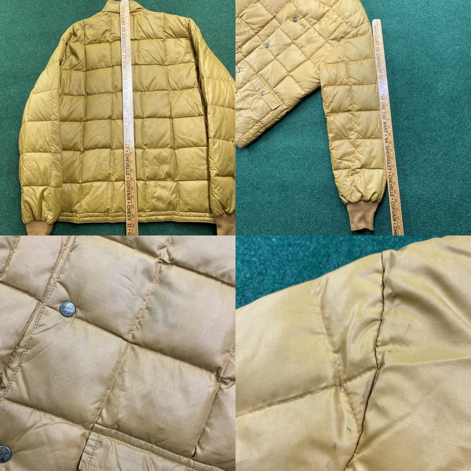 Eddie Bauer VINTAGE Eddie Bauer Jacket Mens M Yellow 70S Quilted Down 3-in-1 Coat USA Size US M / EU 48-50 / 2 - 8 Thumbnail