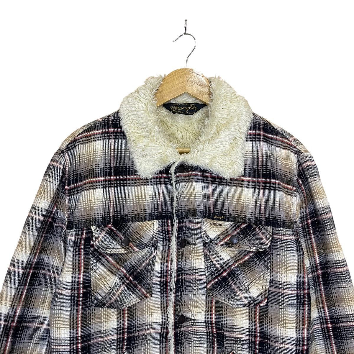 Vintage × Wrangler Vintage 90s Wrangler Western Wear Button Jacket Size US M / EU 48-50 / 2 - 4 Thumbnail