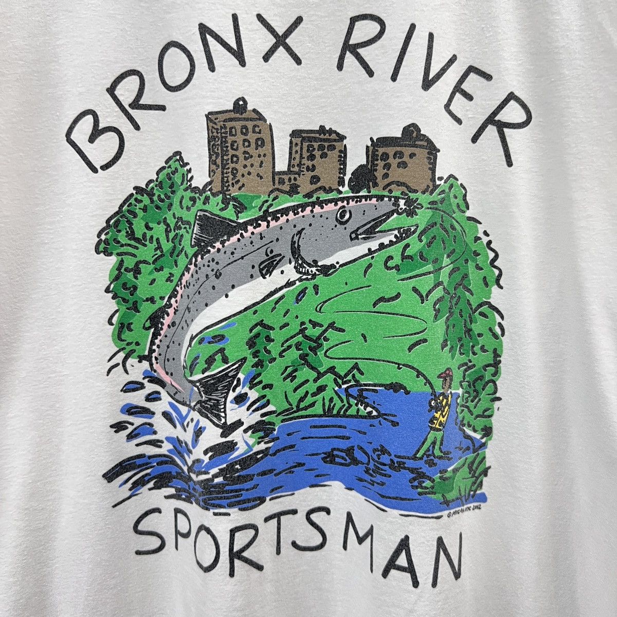 Only NY ONLY NY 2012 BRONX RIVER SPORTSMAN TEE Size US M / EU 48-50 / 2 - 2 Thumbnail