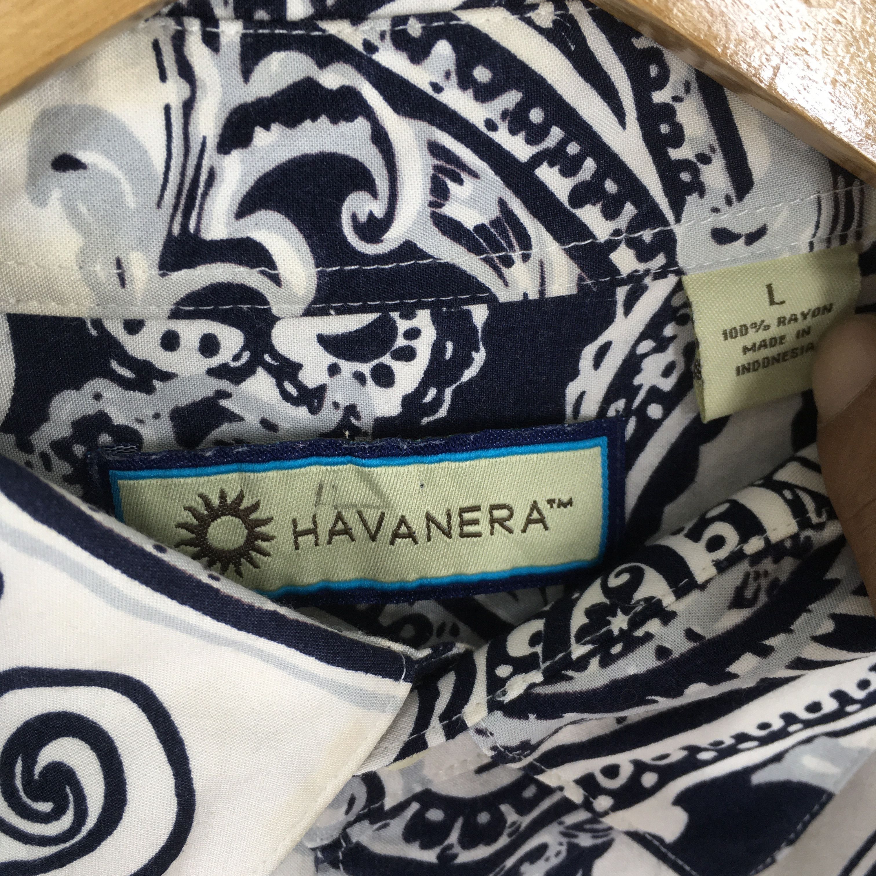 Vintage Vintage Havanera Paisley Floral Pattern Shirt Large Size US L / EU 52-54 / 3 - 4 Thumbnail