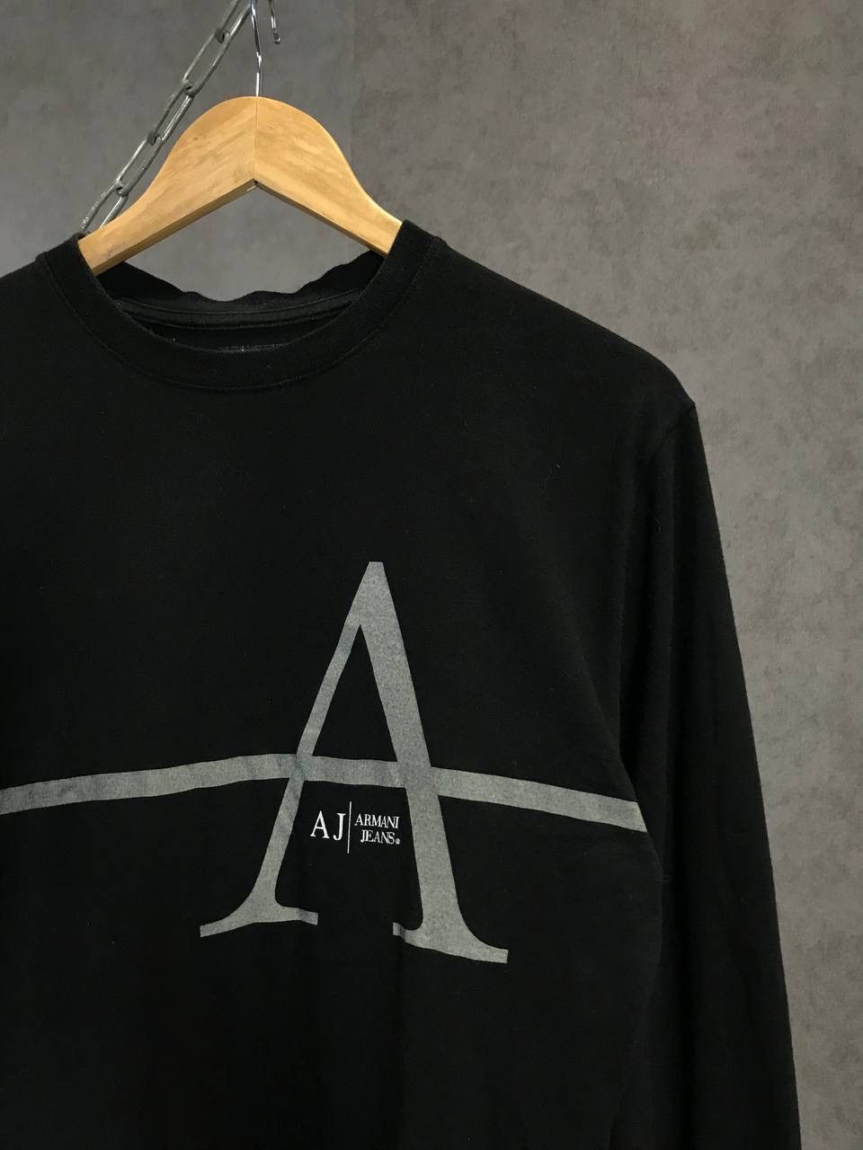 Armani Armani Jeans avant garde designer vintage longsleeve Size US S / EU 44-46 / 1 - 3 Thumbnail