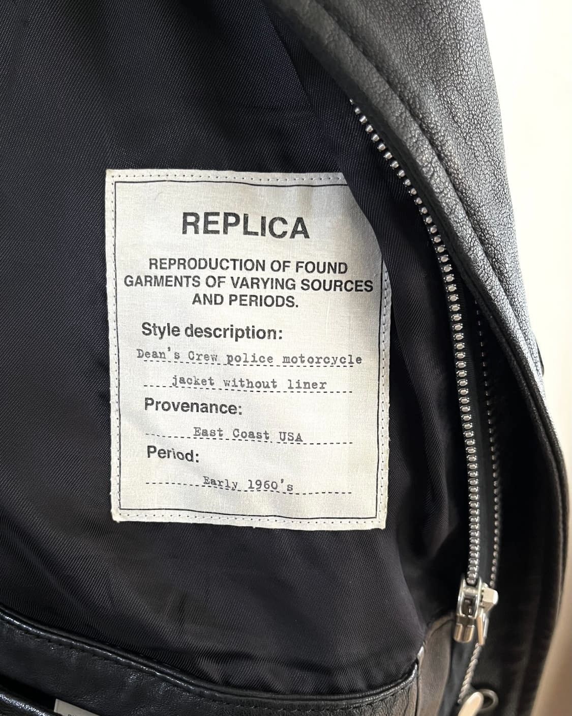 Maison Margiela Maison Martin Margiela SS17 Dean’s Lambskin Leather Jacket Size US L / EU 52-54 / 3 - 9 Thumbnail