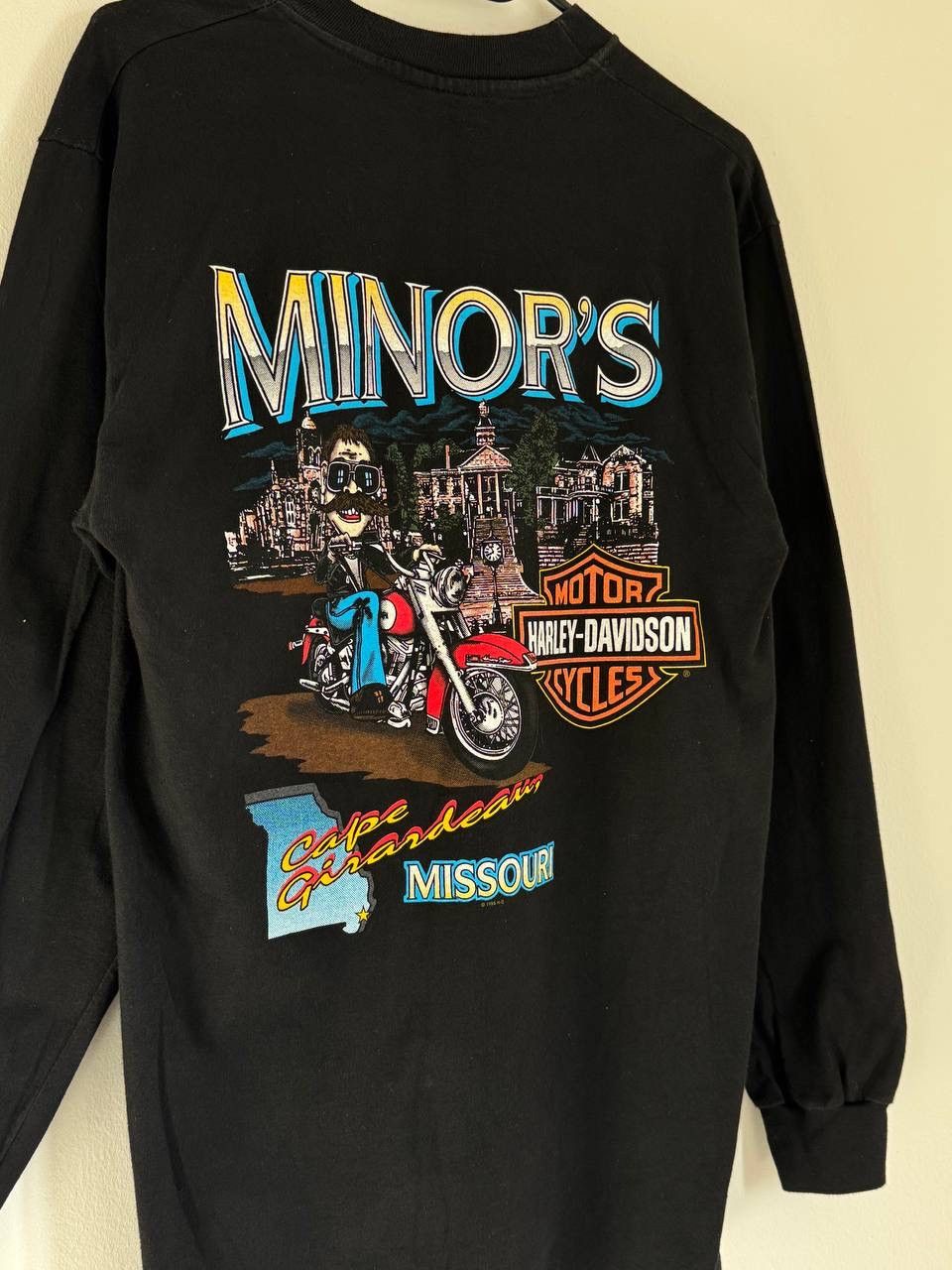 Harley Davidson Vintage 1998 Harley Davidson Sweatshirt Minor’s big Log RARE Size US M / EU 48-50 / 2 - 3 Thumbnail