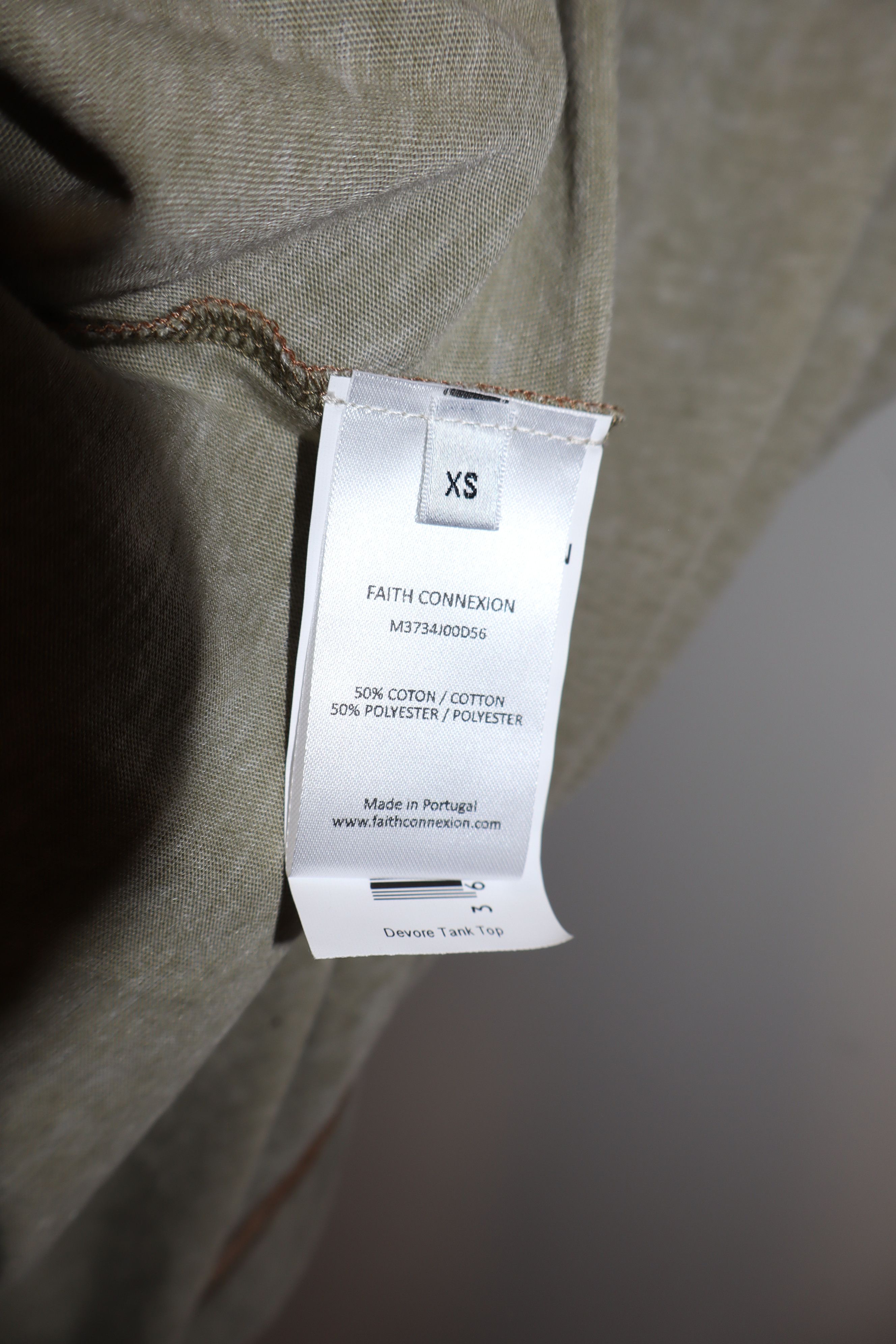 Faith Connexion Devoré tanktop Size US XS / EU 42 / 0 - 7 Thumbnail