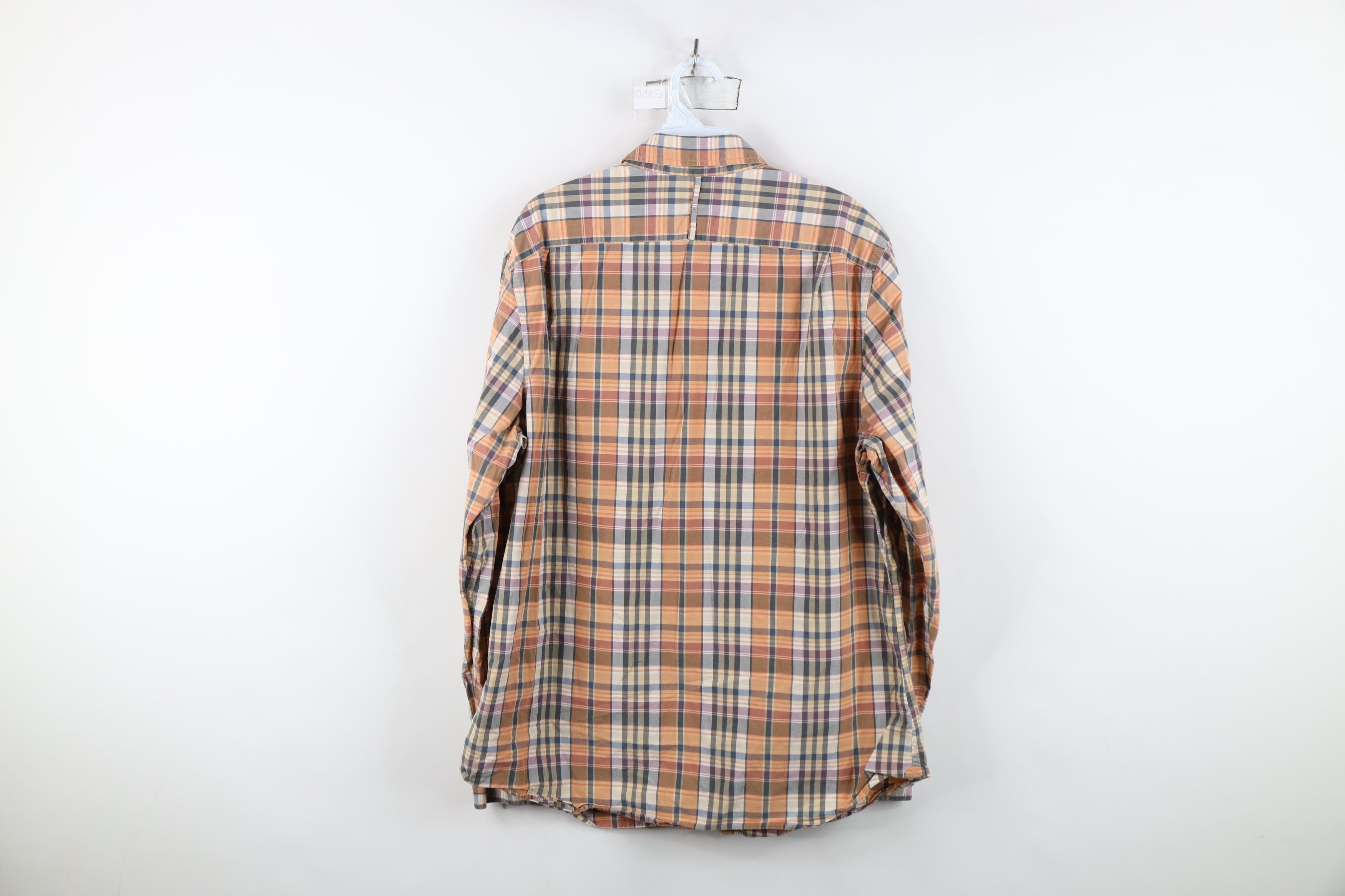 Banana Republic Y2K Banana Republic Pocket Collared Button Shirt Plaid Size US L / EU 52-54 / 3 - 10 Thumbnail