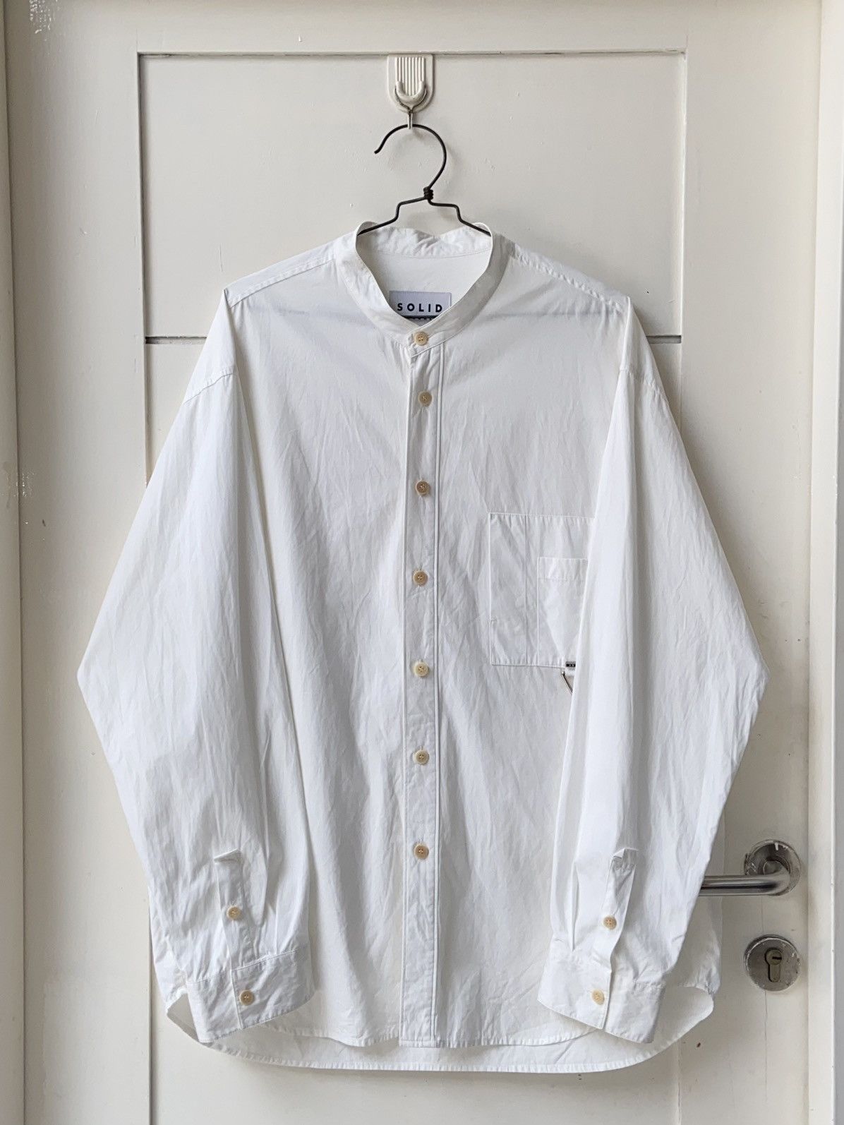 Solid Homme × Wooyoungmi SOLID HOMME White Shirt Size US L / EU 52-54 / 3 - 1 Thumbnail