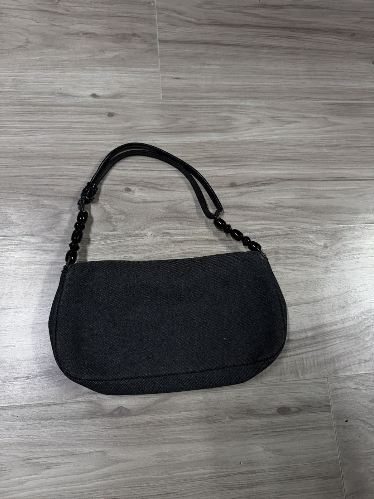 Dior Christian Dior Black Handbag Women’s Canvas Leather Tote Bag Size ONE SIZE - 3 Thumbnail