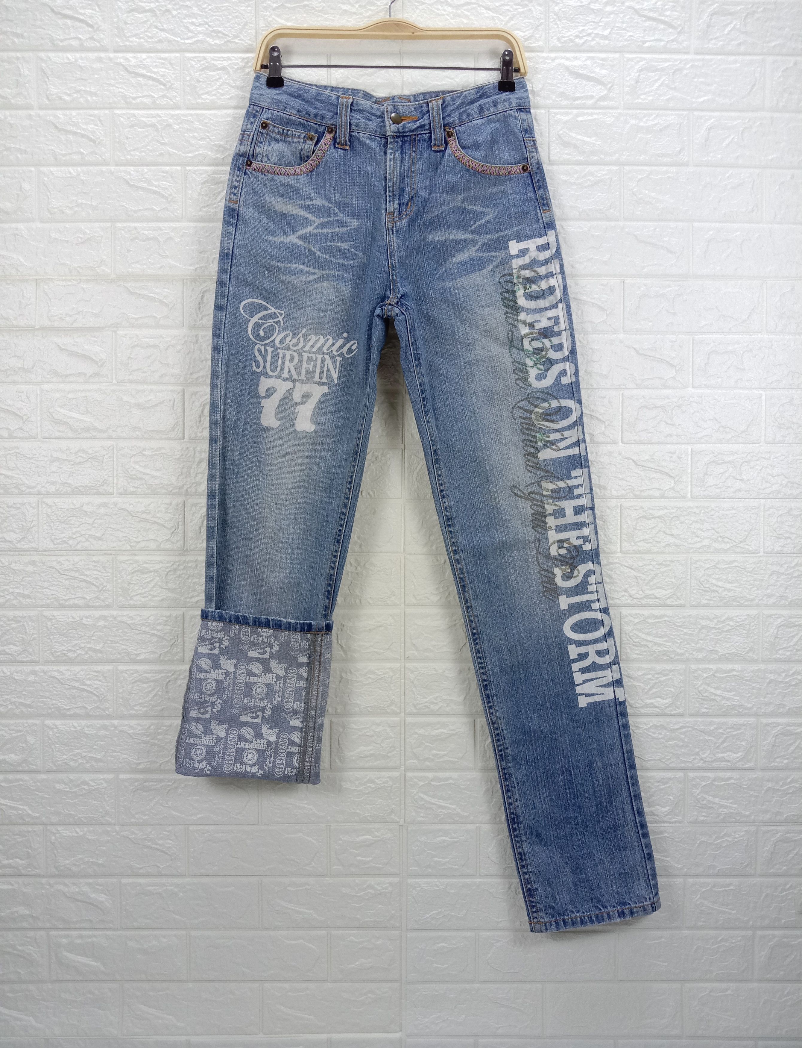 In The Attic Vintage In The Attic Patched Surf Style Jeans Size US 30 / EU 46 - 1 Thumbnail