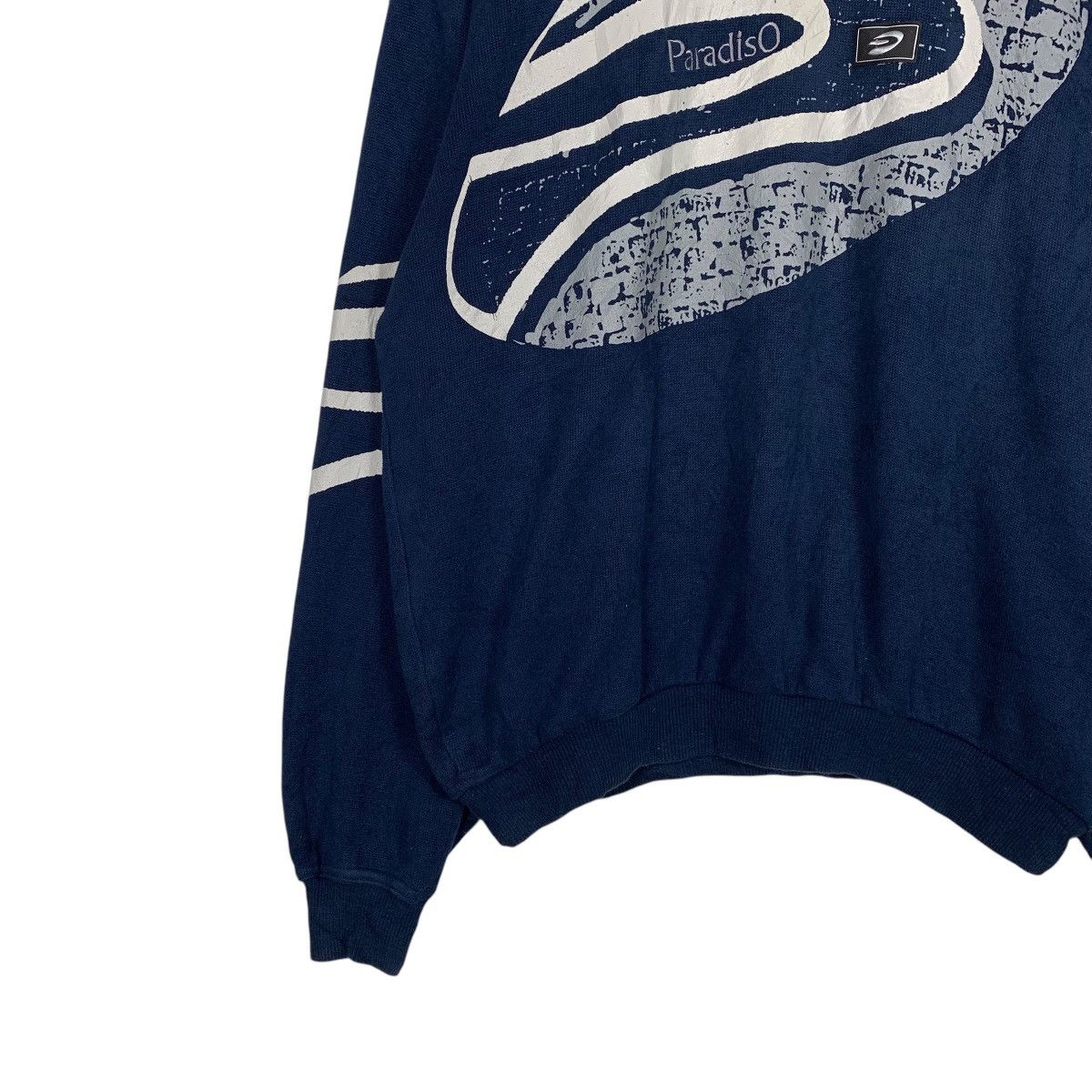 Japanese Brand Japanese Brand Paradiso Big Logo Crewneck Sweatshirt Size US M / EU 48-50 / 2 - 3 Thumbnail