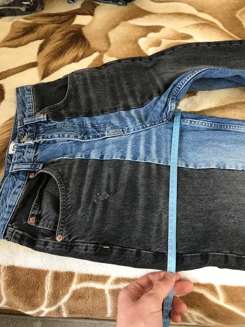 Bdg 🔥 BDG Avant Garde Cargo Baggy Distressed Y2K Denim Pants Size US 30 / EU 46 - 12 Thumbnail