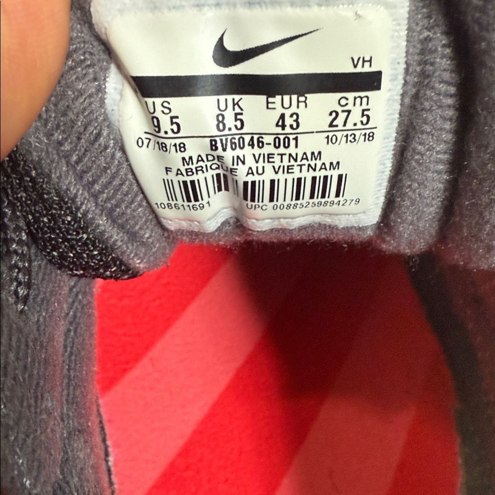 Nike Nike Air Max 98 I 95 Gunsmoke Lava Size US 9.5 / EU 42-43 - 12 Thumbnail