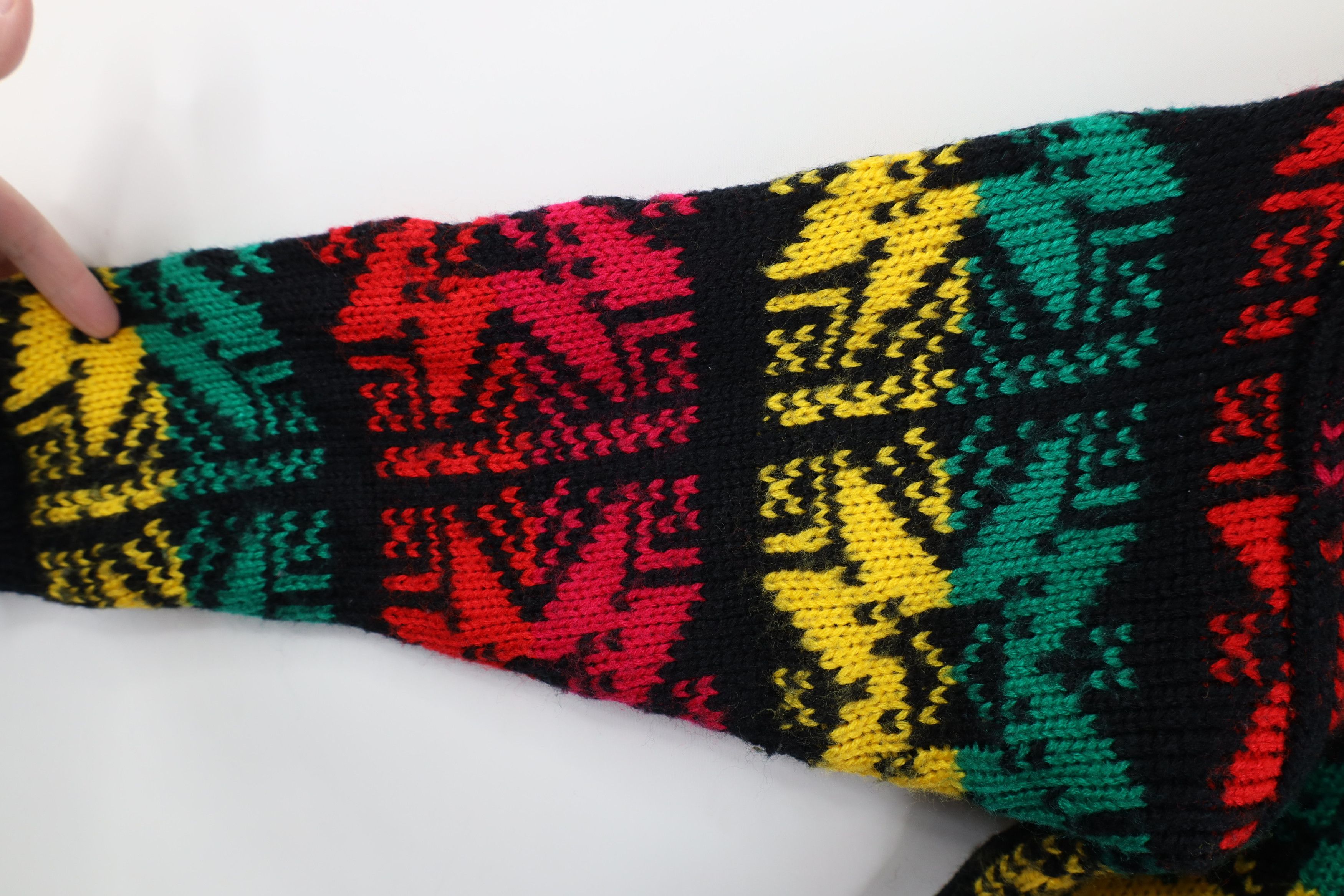 Vintage Vintage 80s 90s Streetwear Fair Isle Chunky Knit Sweater Size M / US 6-8 / IT 42-44 - 6 Thumbnail