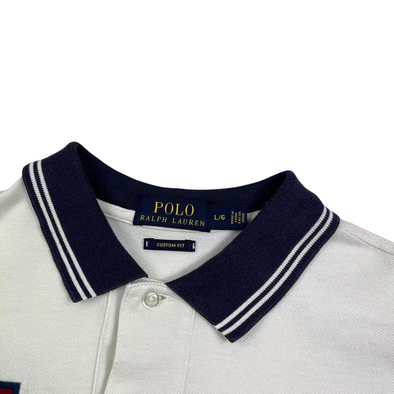 Polo Ralph Lauren Polo By Ralph Lauren USA 3 Big Pony Polo Shirt - Large Size US L / EU 52-54 / 3 - 6 Thumbnail