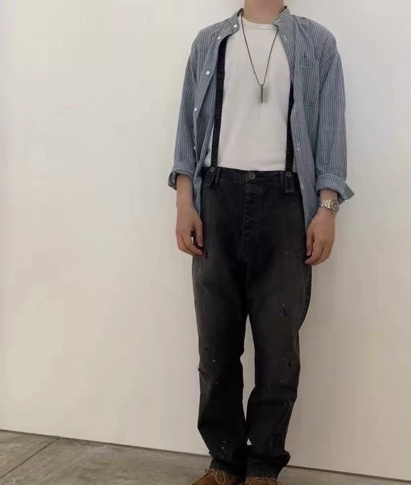 TRAVAILLER パンツ visvim PANTS BRACES DMGD