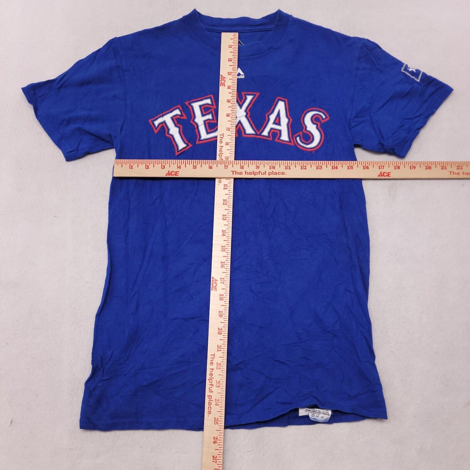 Majestic Texas Rangers #13 Gallo Majestic T-Shirt Mens Size S Blue Size US S / EU 44-46 / 1 - 7 Thumbnail