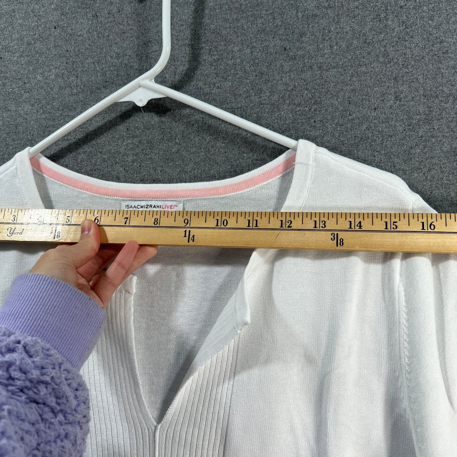 Isaac Mizrahi Isaac Mizrahi Live Split Neck Pullover Sweater B Size XL / US 12-14 / IT 48-50 - 5 Thumbnail