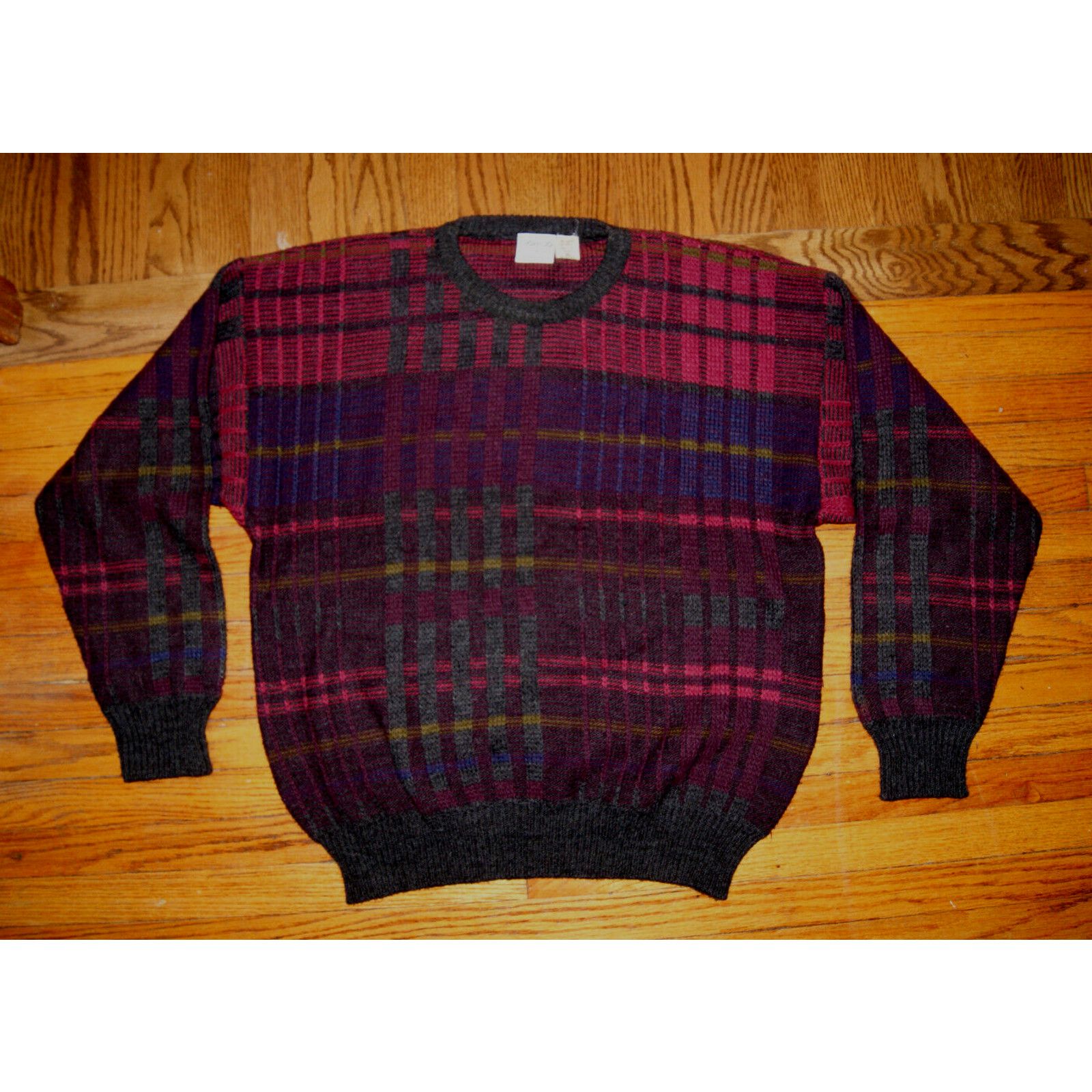 Vintage store Giorgio di Firenze Sweater Mens Sweatshirt Size Large 30 % Wool Italy