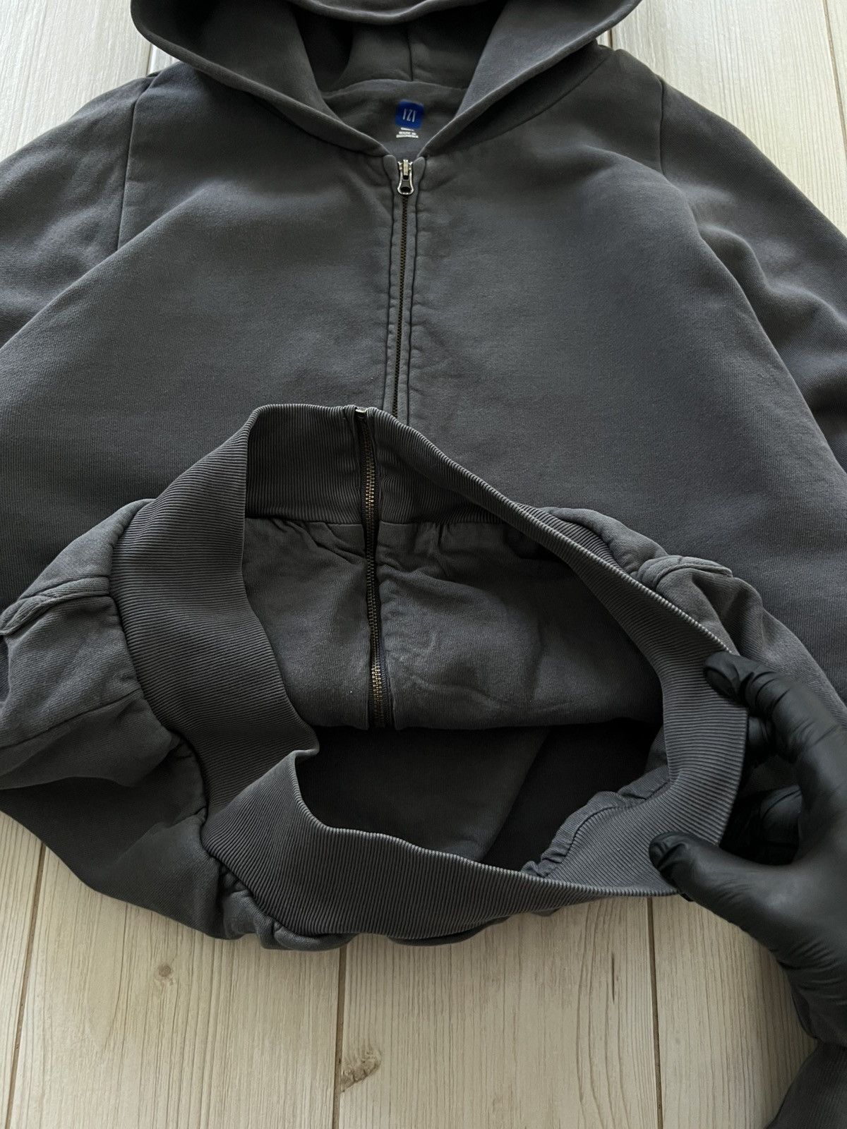 Gap Yeezy Gap Zip Hoodie Gray Size Small Size US S / EU 44-46 / 1 - 8 Thumbnail