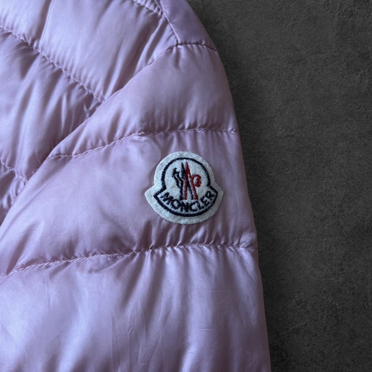 Moncler Moncler Lans Down Jacket Womens Pink Lightweight Puffer Size S / US 4 / IT 40 - 4 Thumbnail