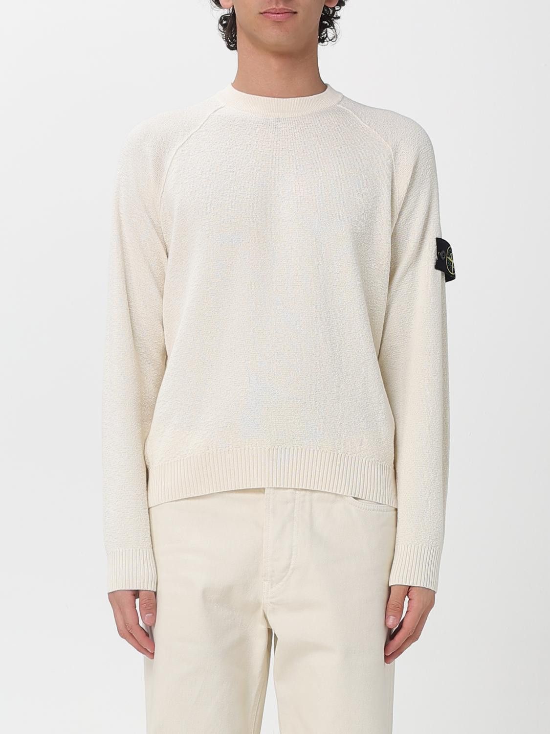 Stone Island Stone Island Sweater Men White Size US S / EU 44-46 / 1 - 1 Thumbnail