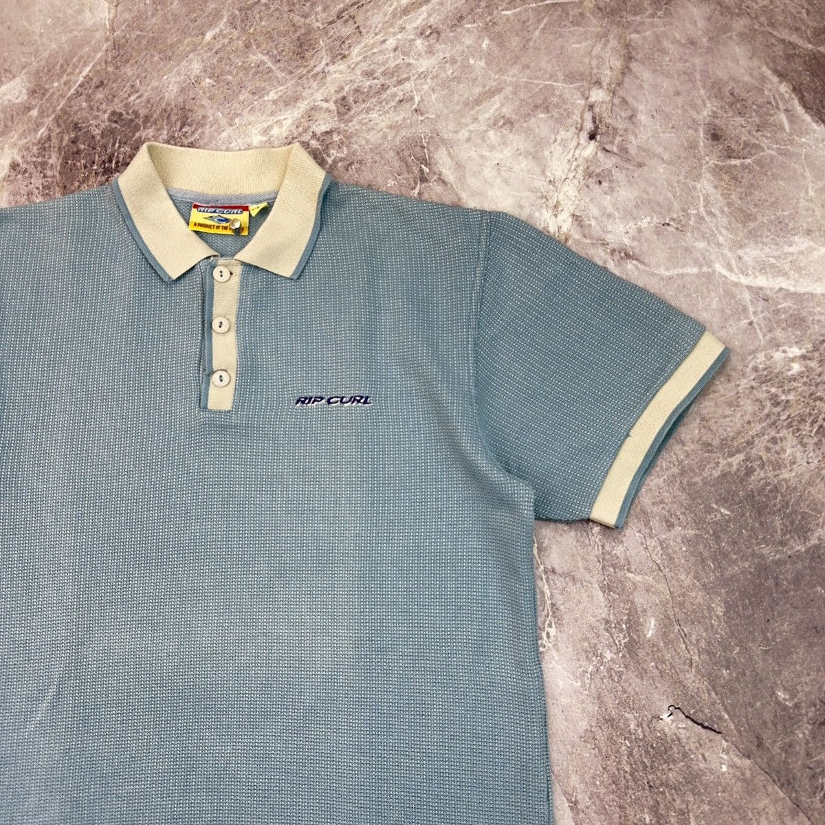 Ripcurl × Vintage Vintage Rip Curl T shirt Blue Beach Shirt Surfing Streetwear Size US S / EU 44-46 / 1 - 2 Thumbnail