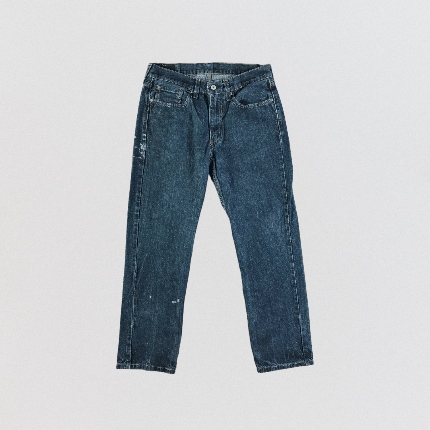 image of Blue Wash Levis 514 Jeans-Jm3488, Men's (Size 33)