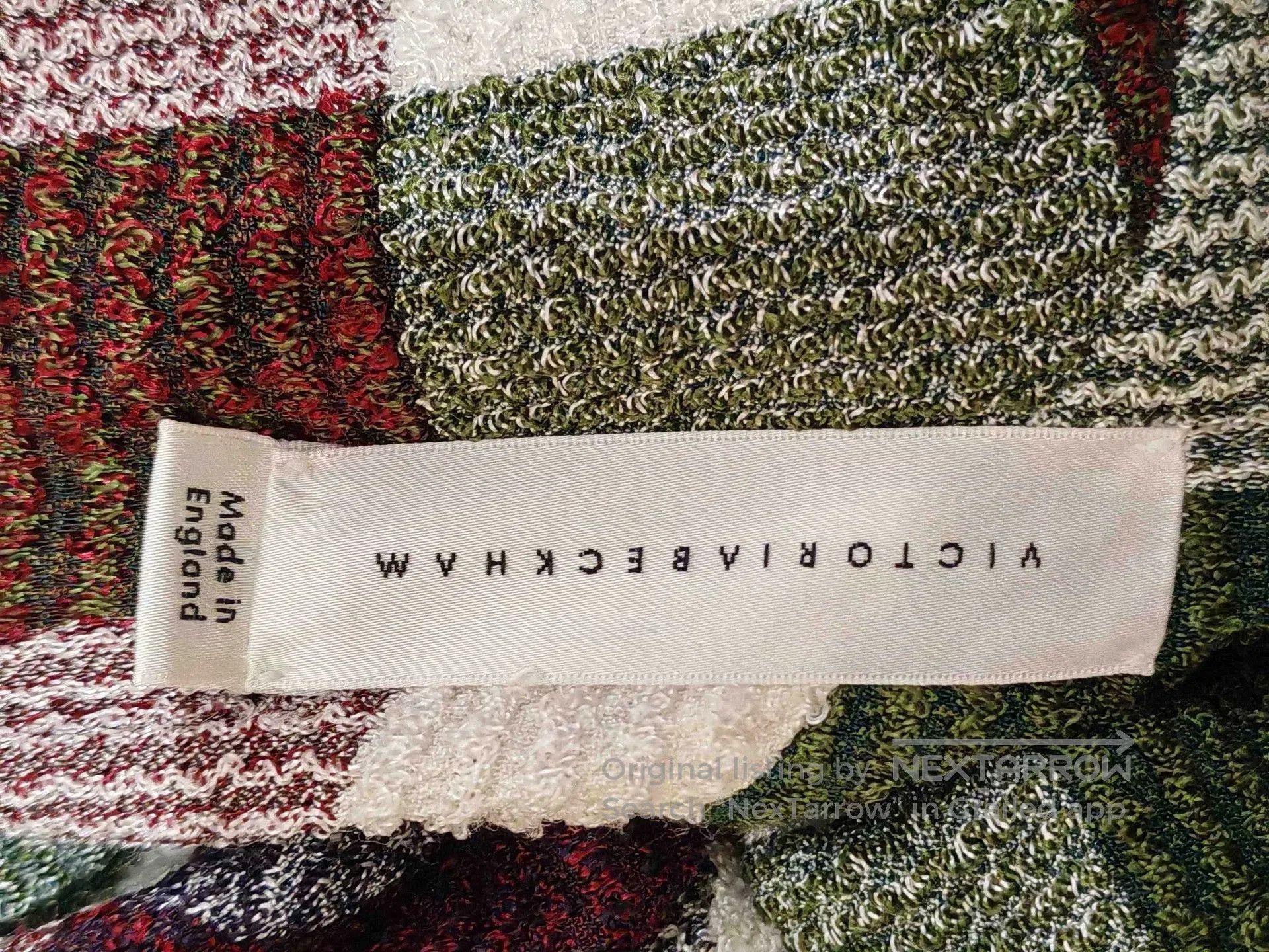 Victoria Beckham Victoria Victoria Beckham Checked Dress. Size S / US 4 / IT 40 - 4 Thumbnail