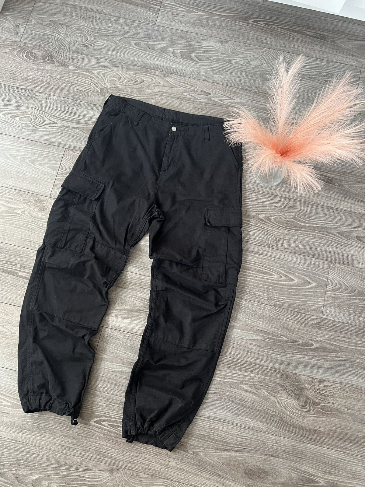 Carhartt × Carhartt Wip ‼️Carhartt Wip Regular Cargo Y2k Box Logo Rap Pants‼️ Size US 36 / EU 52 - 10 Thumbnail