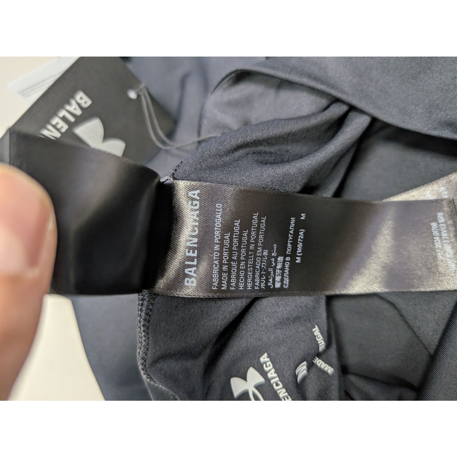Balenciaga × Under Armour o1rshd1 Light Spandex Legging Pants in Black / White Size US 32 / EU 48 - 17 Thumbnail
