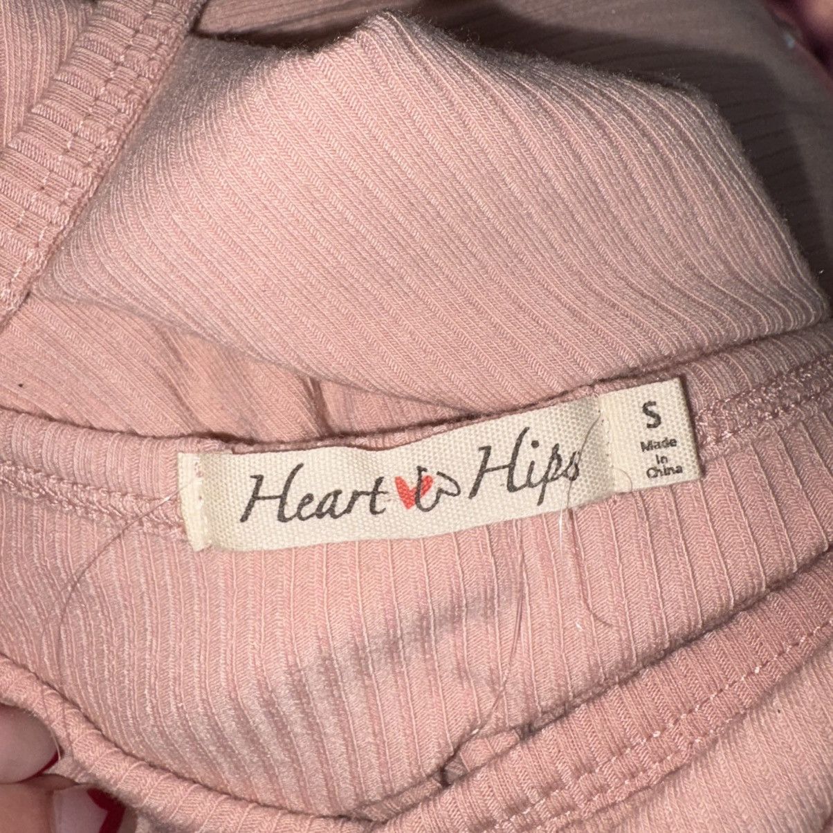 Other NWT Heart & Hips Pink Ribbed Bodycon Dress Size S / US 4 / IT 40 - 5 Thumbnail
