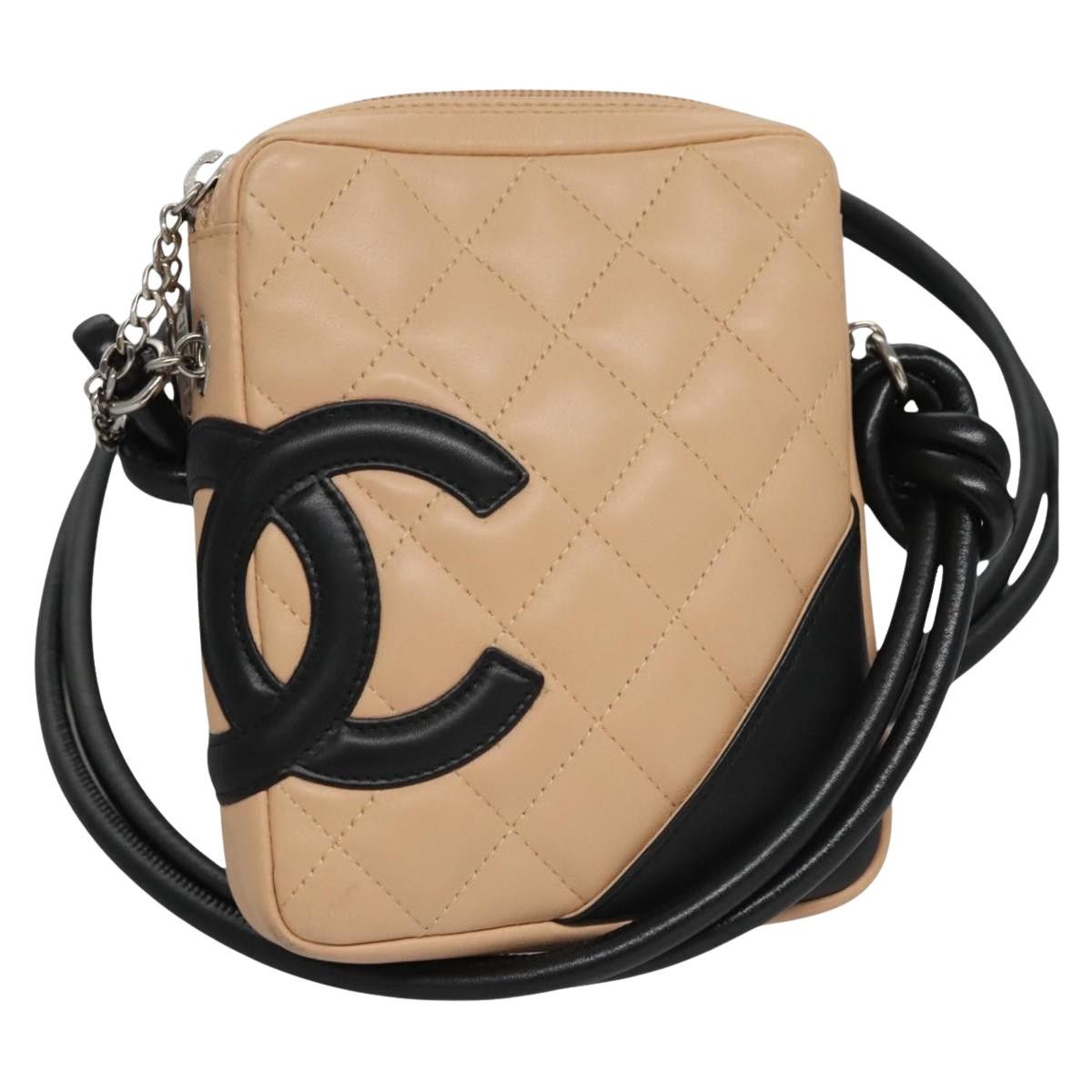 Chanel Cambon Line Beige Leather Shoulder Bag (Pre-Owned) Size ONE SIZE - 1 Thumbnail
