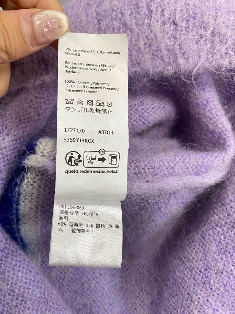 Loewe LOEWE Logo patchwork knit sweater Size S / US 4 / IT 40 - 5 Thumbnail