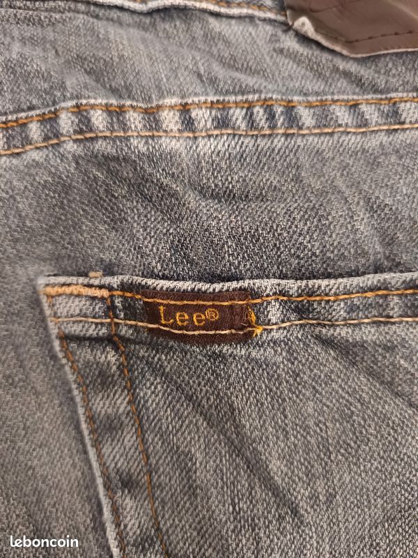 Lee Lee Regular fit Jean - Blue - Men Size US 26 / EU 42 - 4 Thumbnail