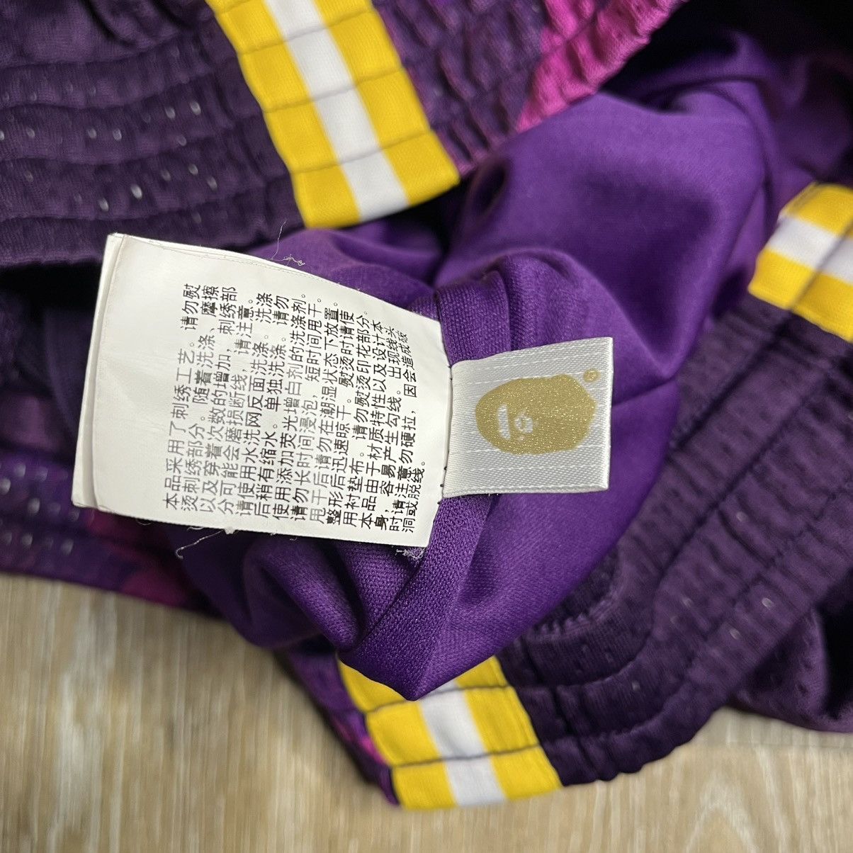 Bape purple bape camo basketball shorts Size US 32 / EU 48 - 8 Thumbnail
