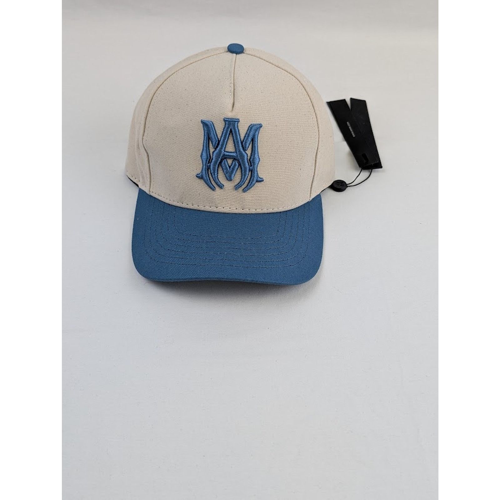 Amiri o1rshd1 Q:3 / Size: OS / MA Two Tone Canvas Hat / Cap Beige Size ONE SIZE - 4 Thumbnail