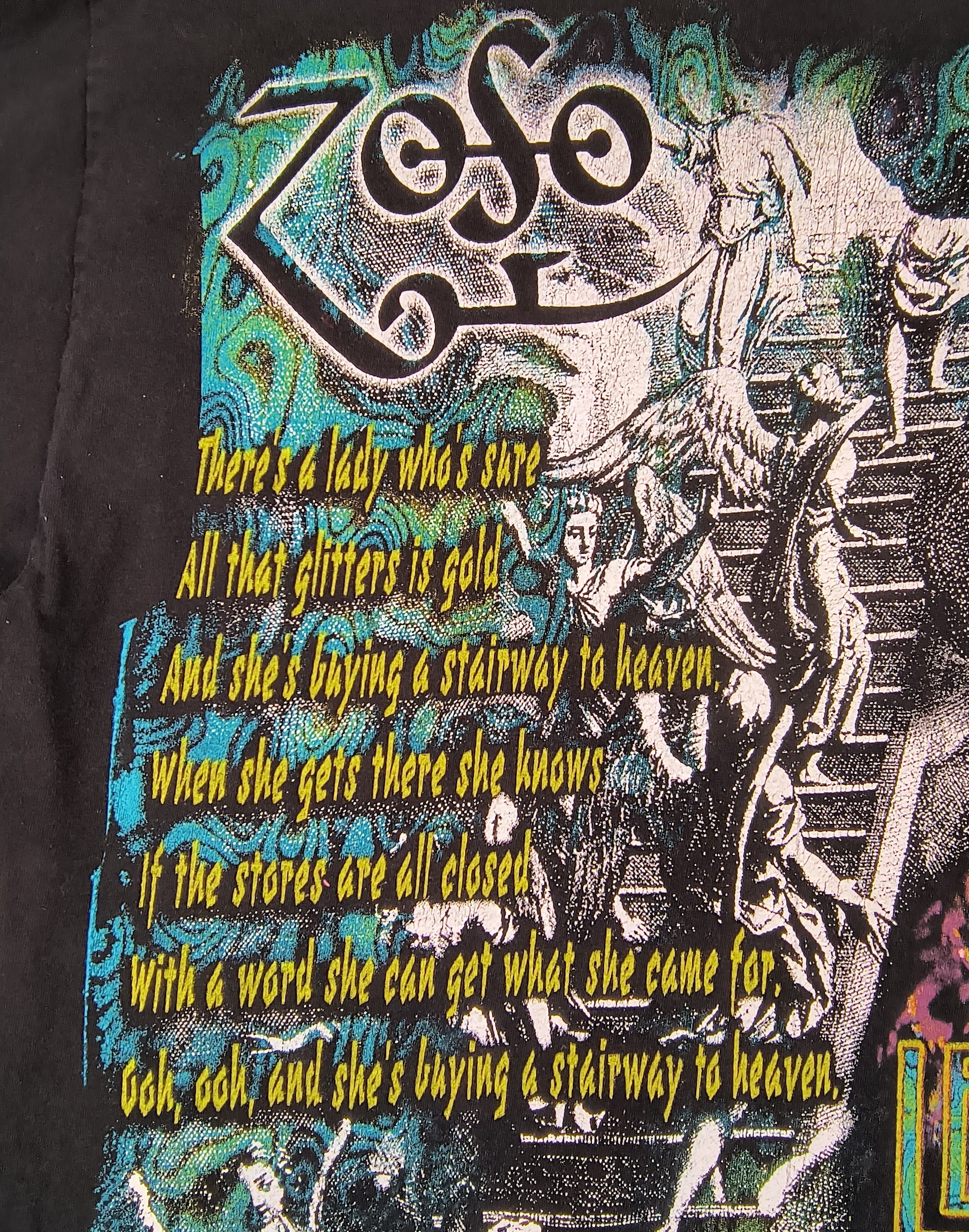Band Tees Vintage AOP Resurreccion Led Zeppelin tee Size US L / EU 52-54 / 3 - 5 Thumbnail