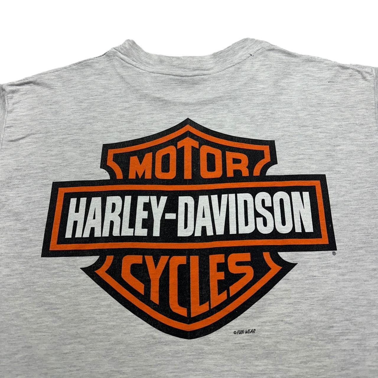 Harley Davidson × Vintage × Warner Bros Vintage Taz Harley Davidson Hanging out with the Guys T-Shir Size US L / EU 52-54 / 3 - 4 Thumbnail