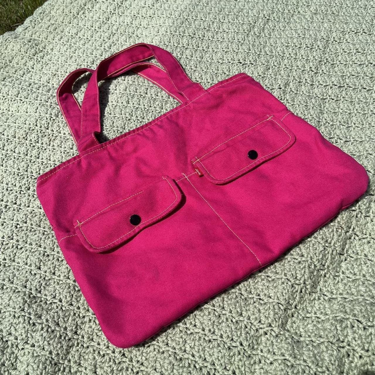 Levi's Levi’s x yak pak deep fuchsia pink double strap tote bag Size ONE SIZE - 1 Thumbnail