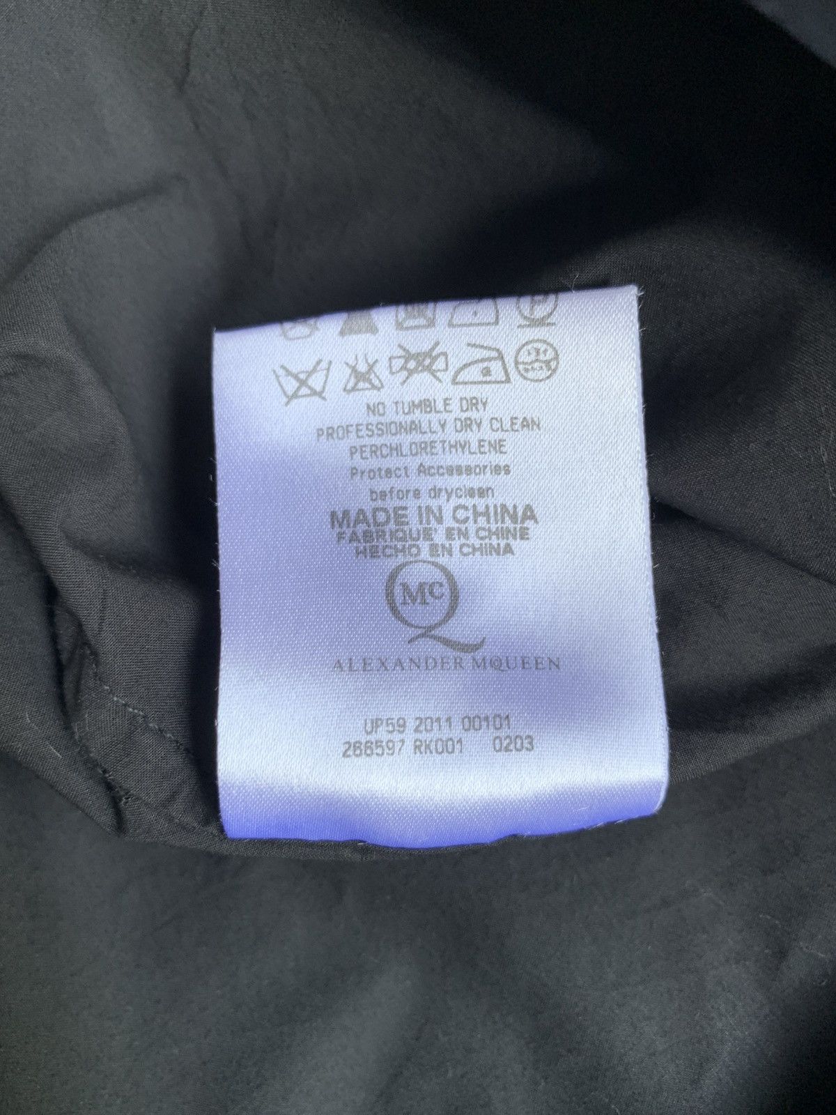 Alexander McQueen Alexander mcqueen high collar shirts Size XS / US 0-2 / IT 36-38 - 5 Thumbnail