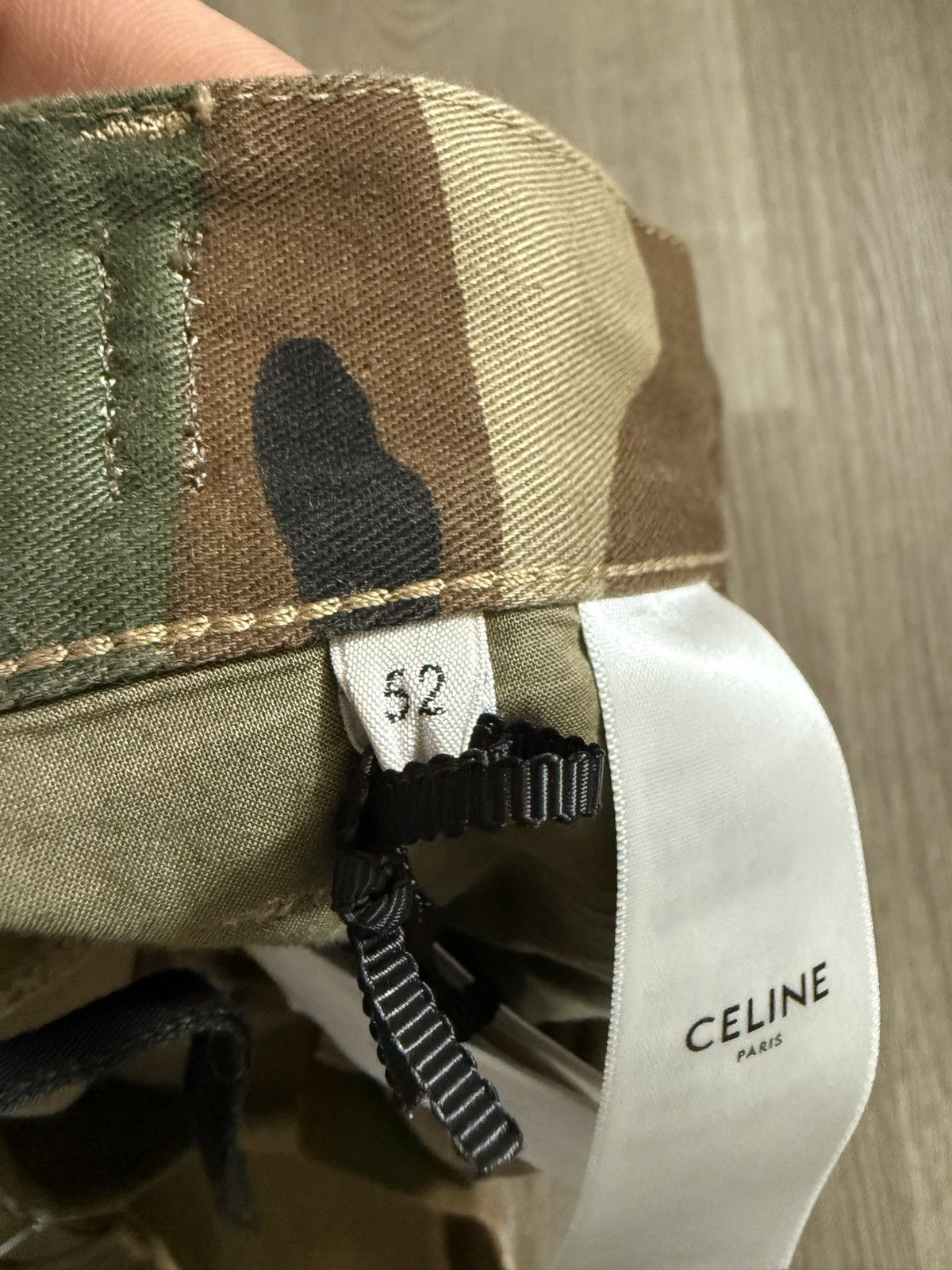 Celine Celine Camouflage Cargo Pants Size US 34 / EU 50 - 8 Thumbnail