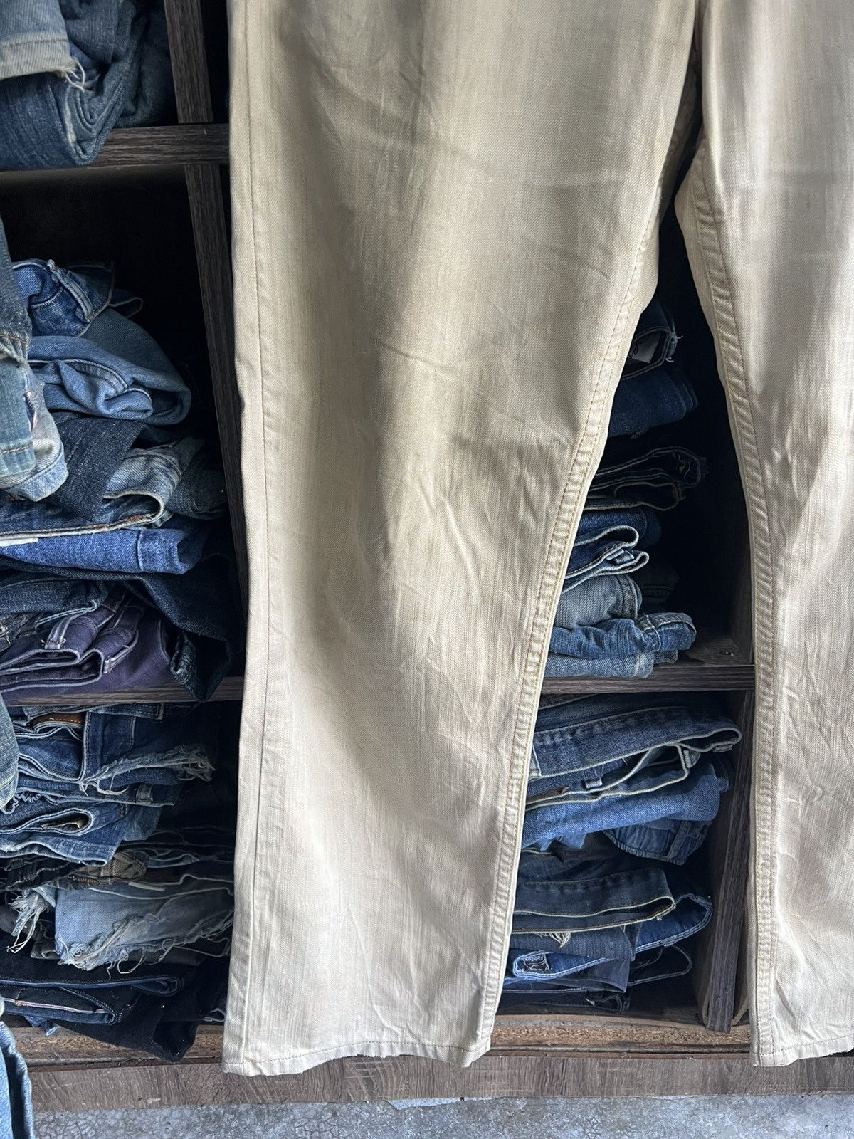 Edwin 🔥Edwin Exclusive Vintage Western Style Distressed Denim Size US 36 / EU 52 - 4 Thumbnail