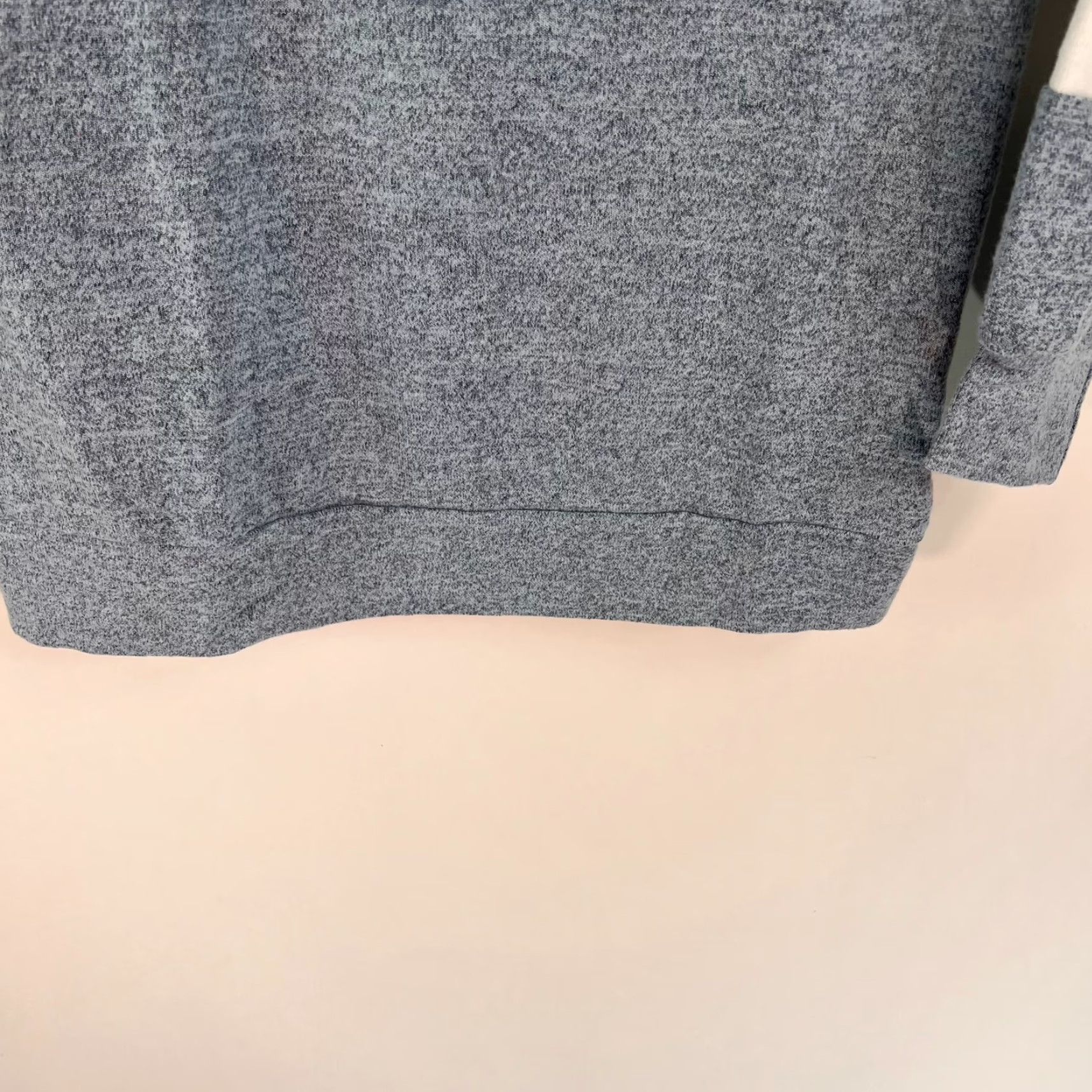 Vintage Mix She Long Sleeve Sweatshirt Womens Size Small Gray Striped Knit Cotton Blend Polyester Spandex Sweatshirt Women XS-XL Size S / US 4 / IT 40 - 4 Thumbnail