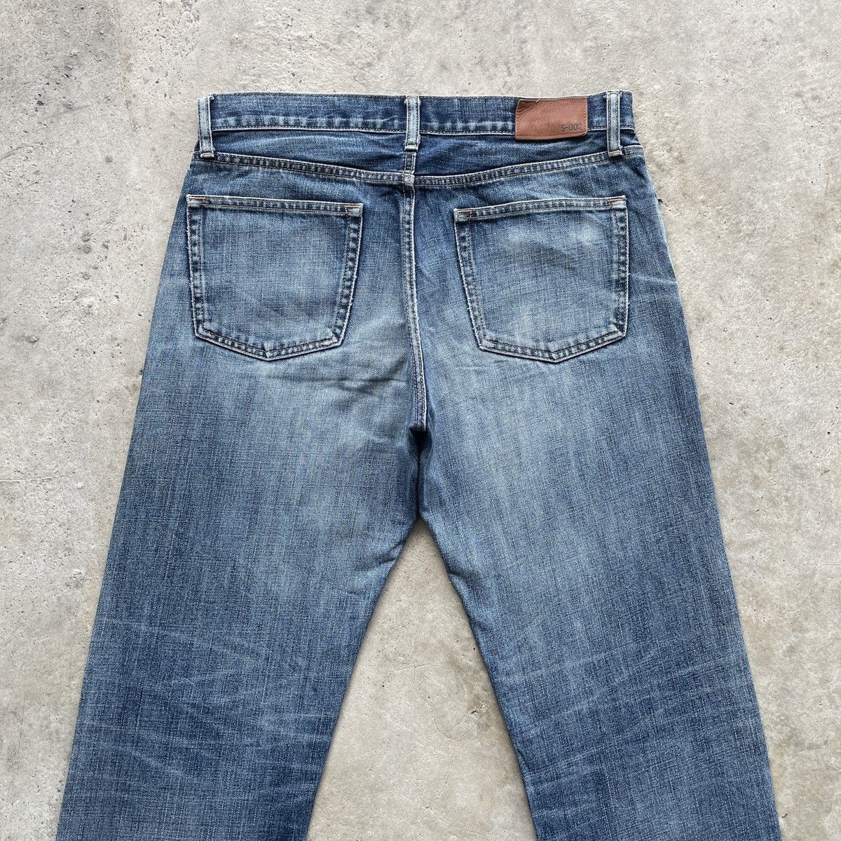 Japanese Brand Vintage Japanese Faded Jeans Denim Pants W33x31 Size US 33 - 9 Thumbnail