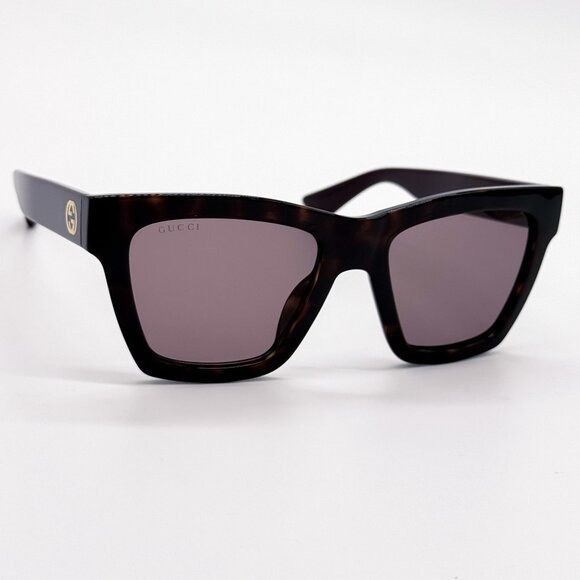 Gucci NEW GUCCI SUNGLASSES HAVANA PURPLE WOMEN EYEWEAR GUCCI GG171 Size ONE SIZE - 10 Thumbnail