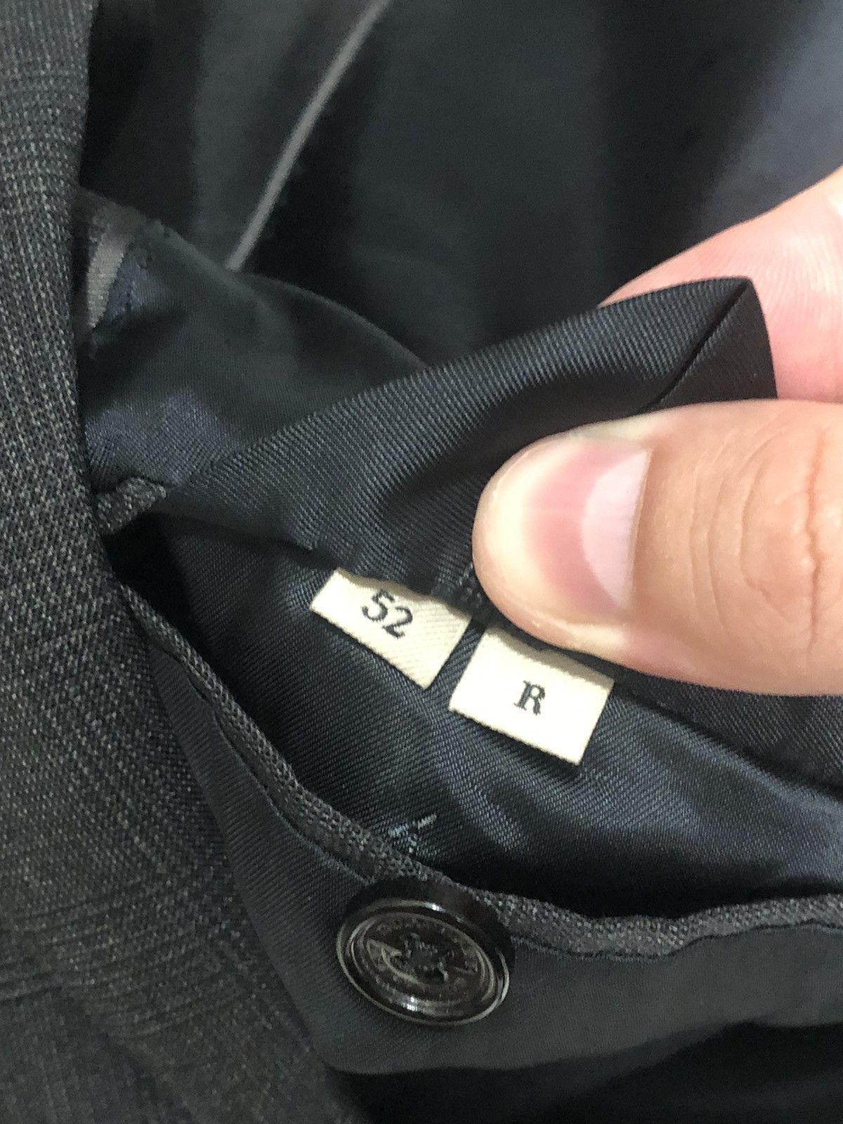 Burberry Vintage Gray Burberry Blazer Size 52R - 13 Thumbnail