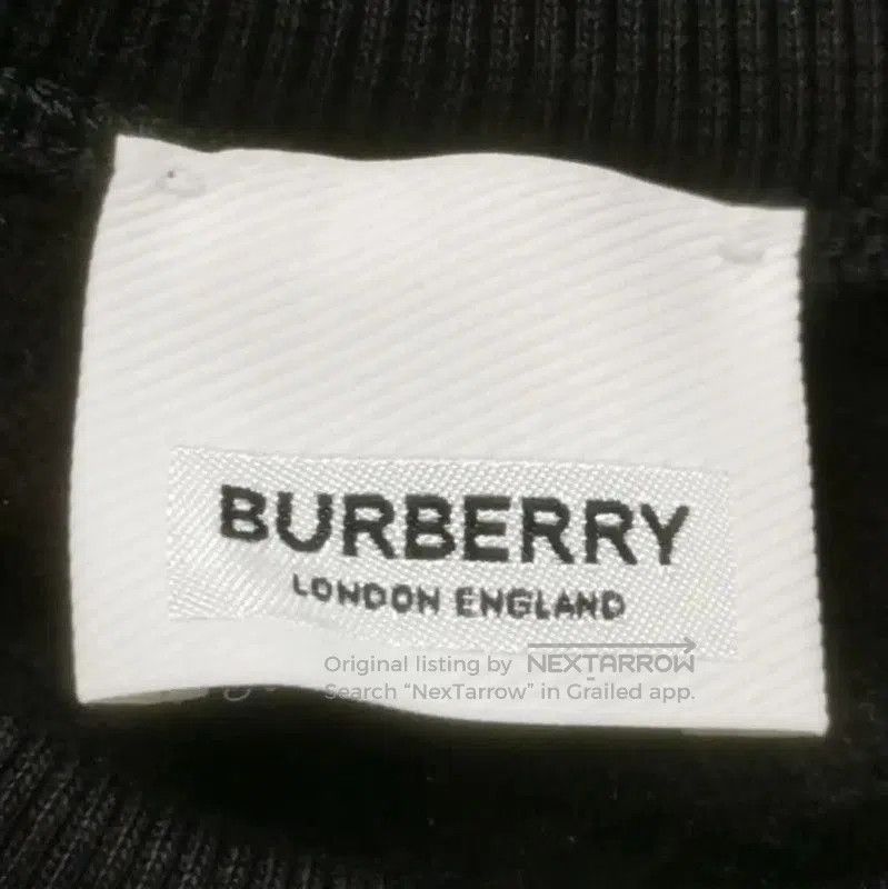 Burberry Burberry Black Cotton Sweatshirt for Women. Size M / US 6-8 / IT 42-44 - 5 Thumbnail